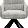 KARE Design Draaibare Fauteuil Bosse Black Cheap