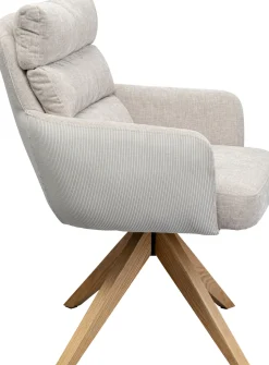 KARE Design Draaibare Fauteuil Bosse Nature Clearance