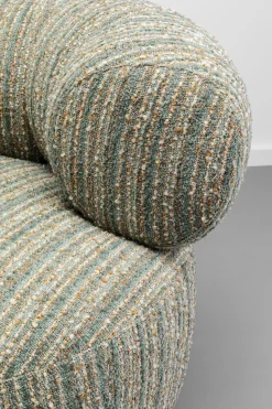 KARE Design Draaibare Fauteuil Couture Stripes Blue New