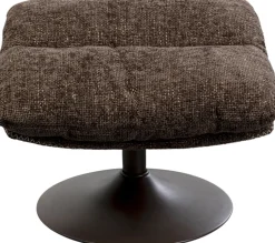 KARE Design Draaibare Fauteuil + Hocker Montreal Cheap