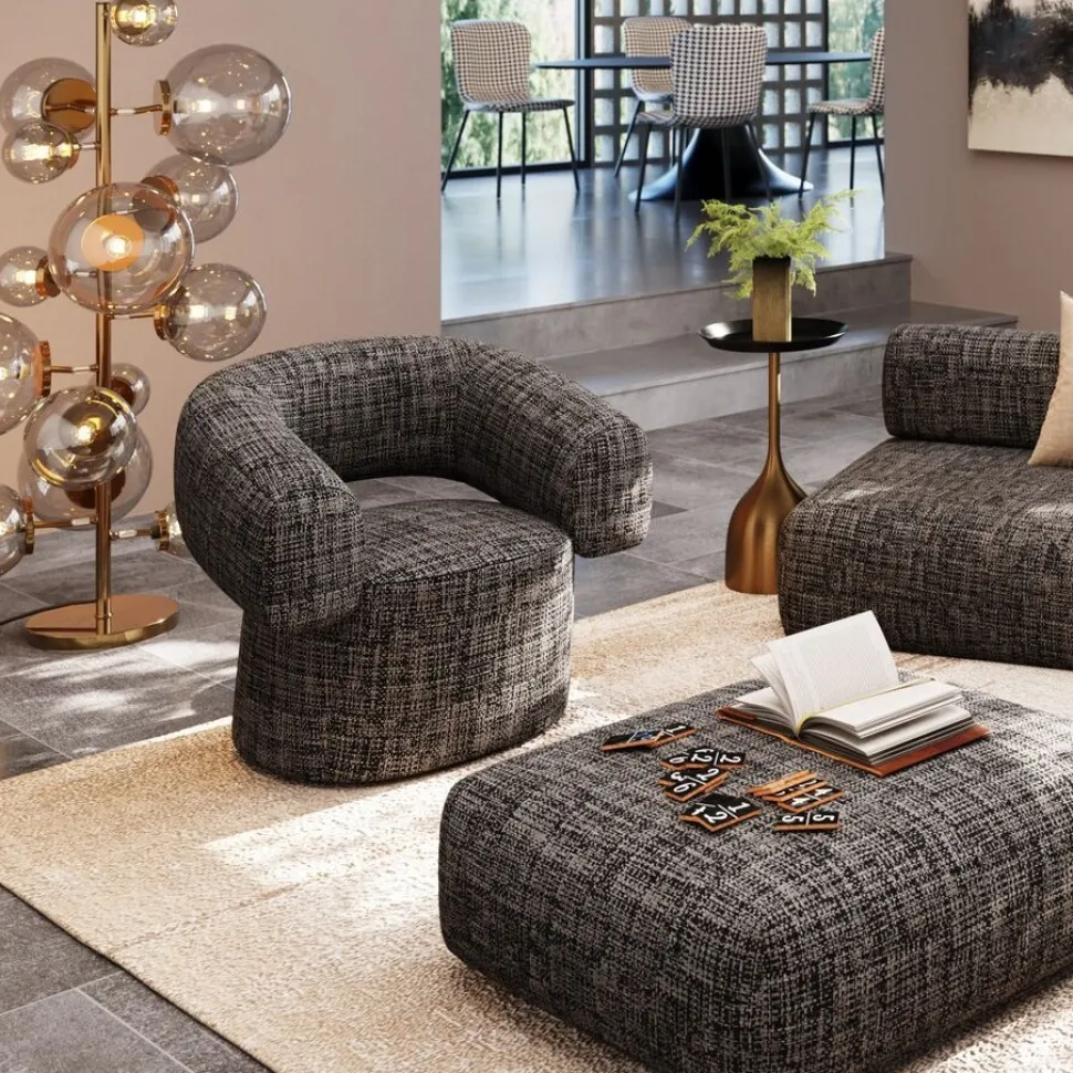 KARE Design Draaibare Fauteuil Maye Bow Sale