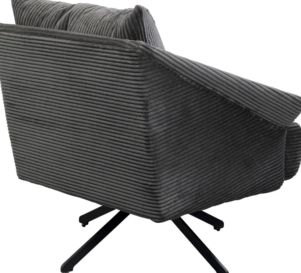 KARE Design Draaibare Fauteuil Milo Grey Online