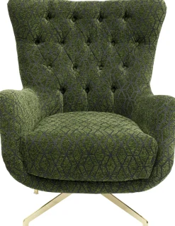 KARE Design Draaifauteuil Bellini Green Shop