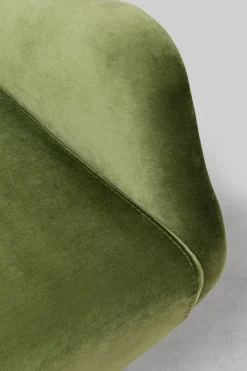 KARE Design Draaifauteuil Bellissima Velvet Green New