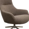 KARE Design Draaifauteuil Mimi Grijs Hot