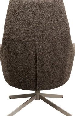 KARE Design Draaifauteuil Mimi Grijs Hot