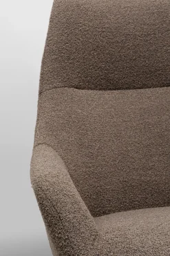 KARE Design Draaifauteuil Mimi Grijs Hot