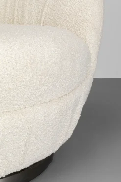 KARE Design Draaifauteuil Nube Boucle Cheap