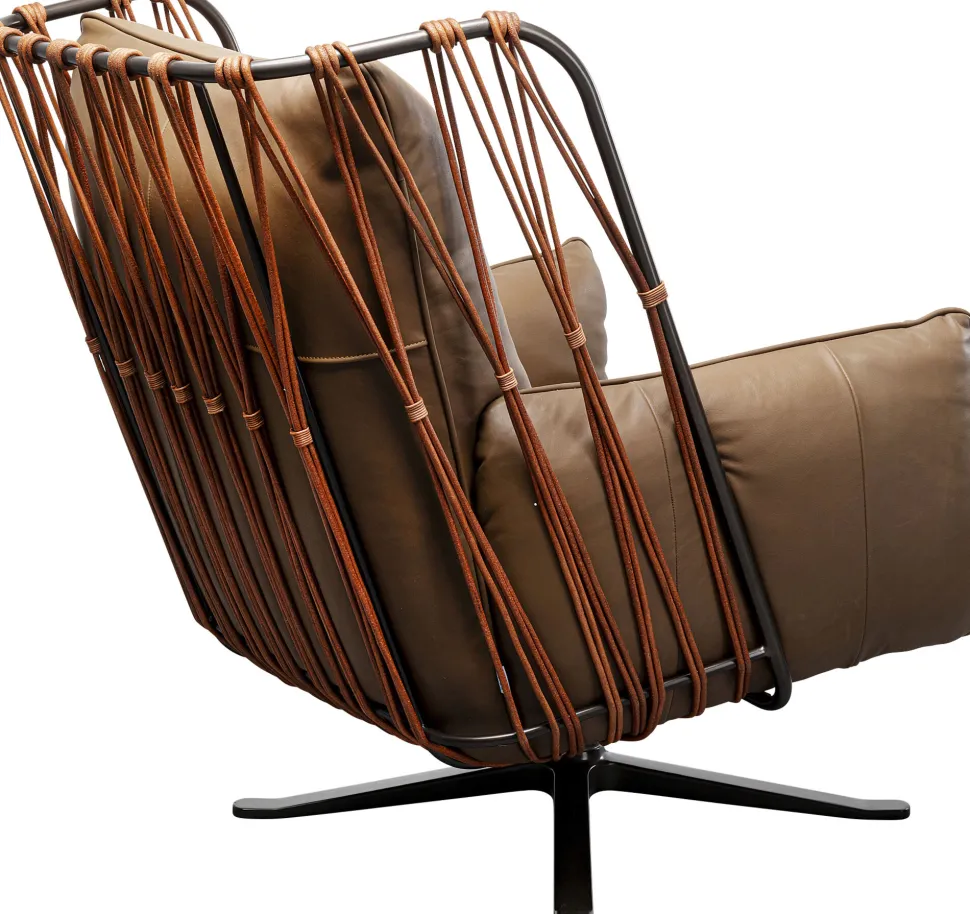 KARE Design Draaifauteuil Paradiso Brown Shop
