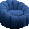 KARE Design Draaifauteuil Peppo Bloom Blue Fashion