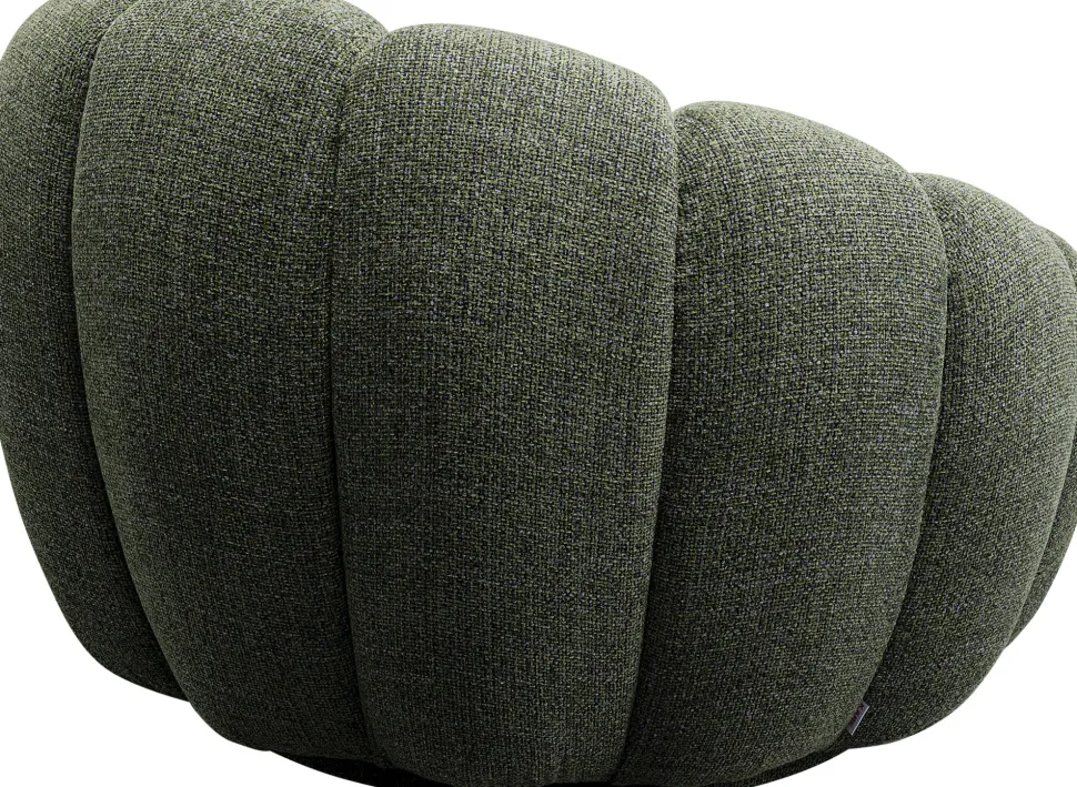 KARE Design Draaifauteuil Peppo Bloom Melange Green New