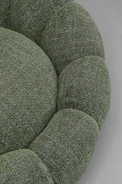 KARE Design Draaifauteuil Peppo Bloom Melange Green New
