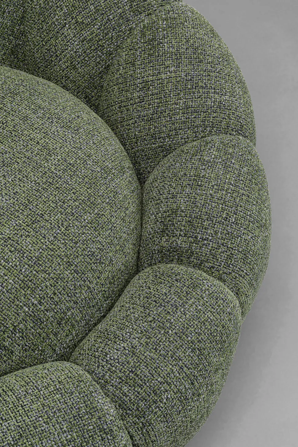 KARE Design Draaifauteuil Peppo Bloom Melange Green New