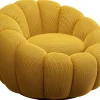KARE Design Draaifauteuil Peppo Bloom Yellow Sale