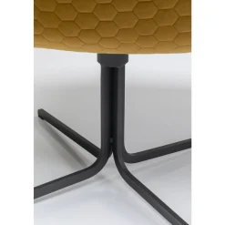KARE Design Draaistoel Bristol Geel Hot
