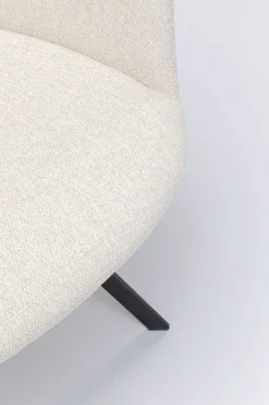 KARE Design Draaistoel Coco Cream Fashion