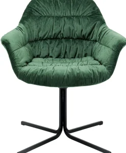 KARE Design Draaistoel Colmar Groen Outlet
