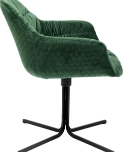 KARE Design Draaistoel Colmar Groen Outlet