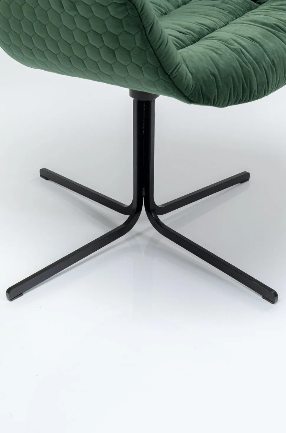 KARE Design Draaistoel Colmar Groen Outlet