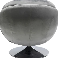 KARE Design Draaistoel Cosy Grijs Clearance