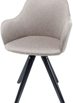 KARE Design Draaistoel Lady Loco Taupe Best