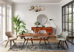 KARE Design Draaistoel Madame Grijs Discount
