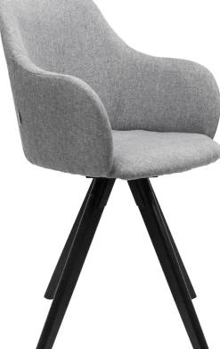 KARE Design Draaistoel Madame Grijs Discount