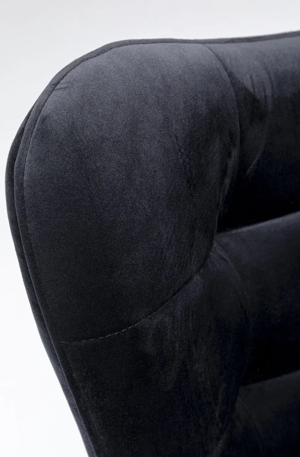 KARE Design Draaistoel Oscar Velvet Black Sale