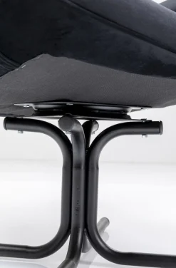 KARE Design Draaistoel Oscar Velvet Black Sale