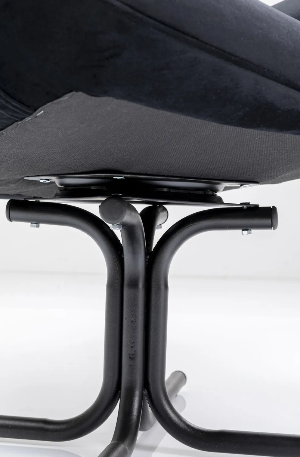 KARE Design Draaistoel Oscar Velvet Black Sale