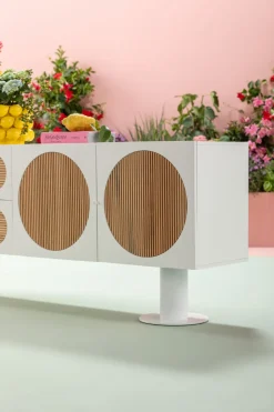 KARE Design Dressoir Atomic White 183x76cm Clearance
