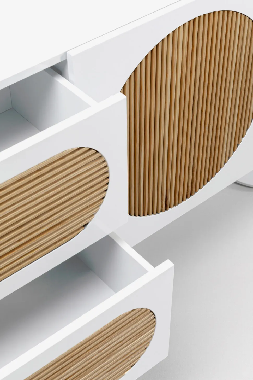KARE Design Dressoir Atomic White 183x76cm Clearance