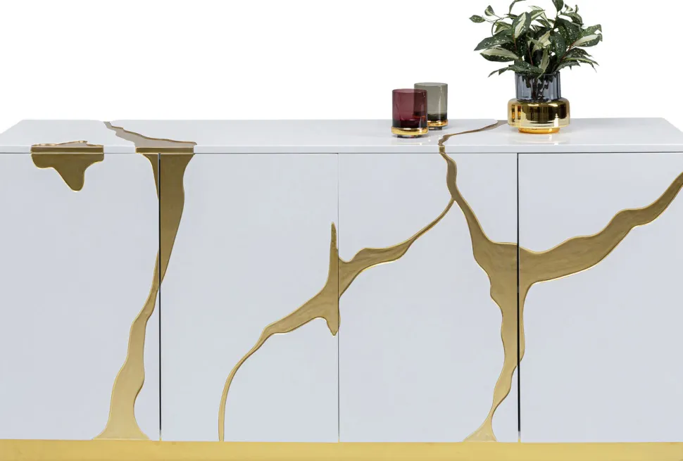 KARE Design Dressoir Cracked 165x80cm Best Sale