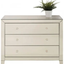 KARE Design Dressoir Luxury Champagne 3 Lades Discount