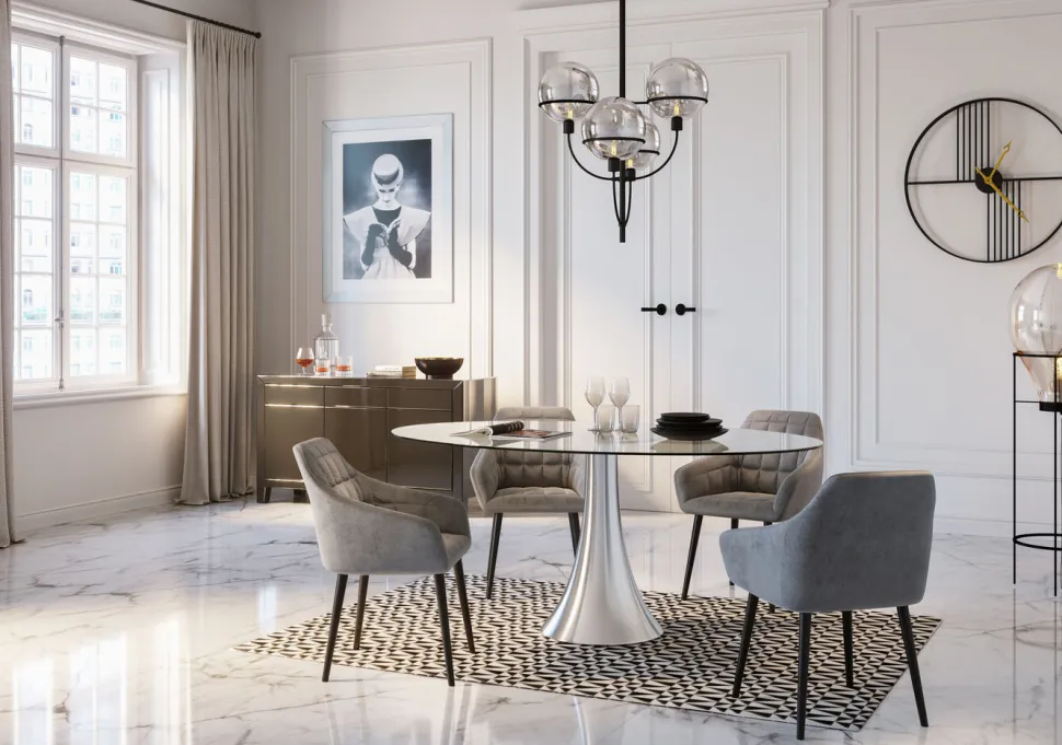KARE Design Dressoir Luxury Push Grijs New