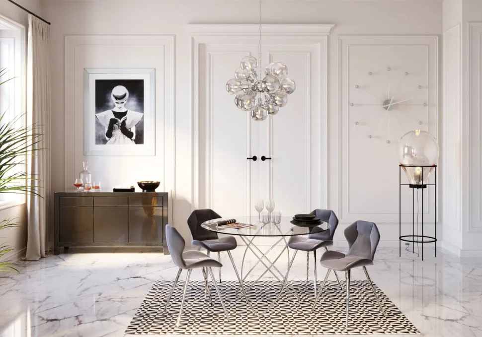 KARE Design Dressoir Luxury Push Grijs New