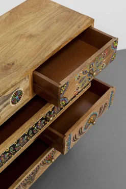 KARE Design Dressoir Menorca Butterfly 65x65cm Outlet