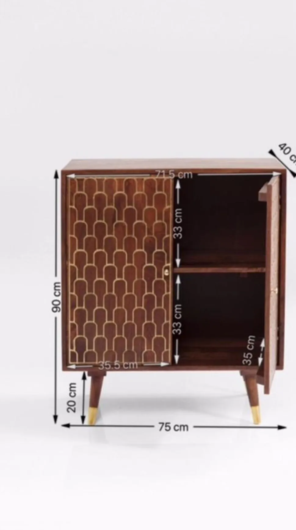 KARE Design Dressoir Muskat 2 Deurs Online