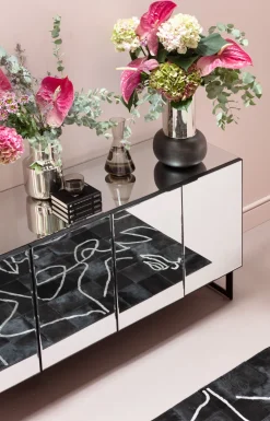 KARE Design Dressoir Soran Black 160x45cm Flash Sale