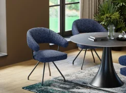 KARE Design Eetkamerstoel Arabella Blue Cheap