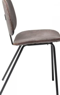 KARE Design Eetkamerstoel Barber Bruin Clearance