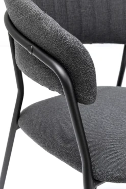 KARE Design Eetkamerstoel Belle Anthracite (Set Van 2) Best Sale