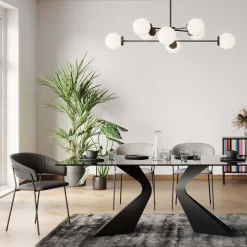 KARE Design Eetkamerstoel Belle Anthracite (Set Van 2) Best Sale
