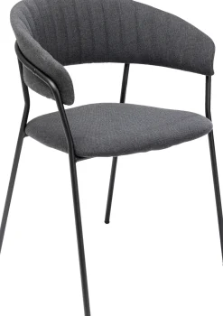 KARE Design Eetkamerstoel Belle Anthracite (Set Van 2) Best Sale