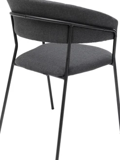 KARE Design Eetkamerstoel Belle Anthracite (Set Van 2) Best Sale