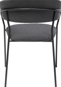 KARE Design Eetkamerstoel Belle Anthracite (Set Van 2) Best Sale