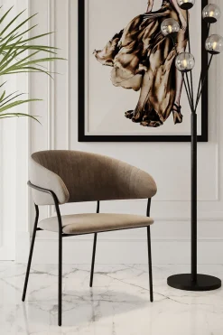 KARE Design Eetkamerstoel Belle Brown (Set Van 2) Clearance