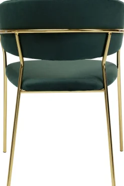 KARE Design Eetkamerstoel Belle Groen New