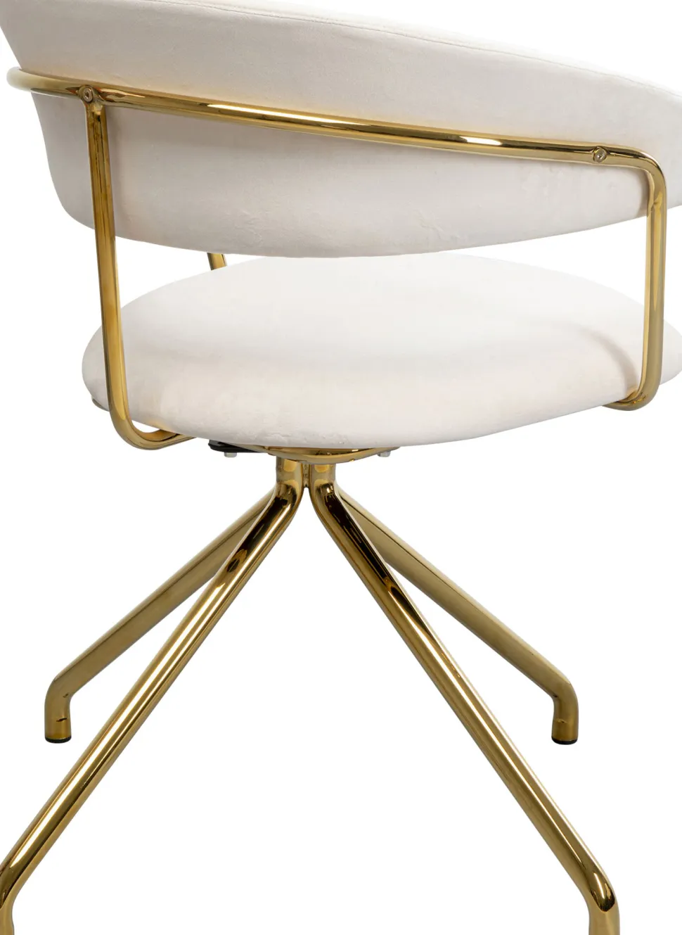 KARE Design Eetkamerstoel Belle Velvet Cream Best