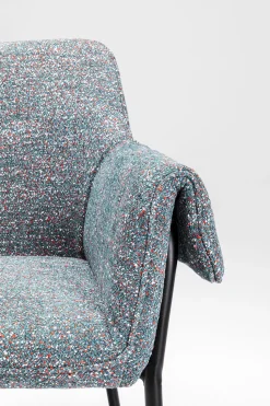 KARE Design Eetkamerstoel Bess Grey Flitter Cheap